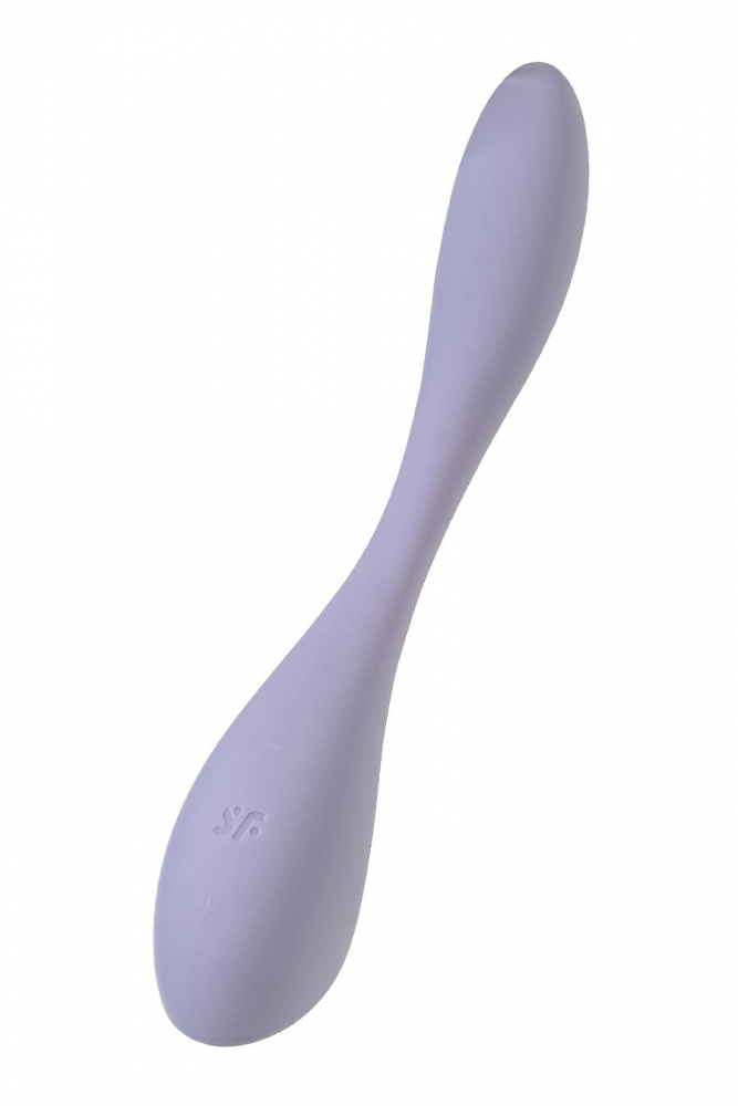 Вибратор для точки G гибкий "Satisfyer G-Spot Flex 5" + приложение, лиловый 