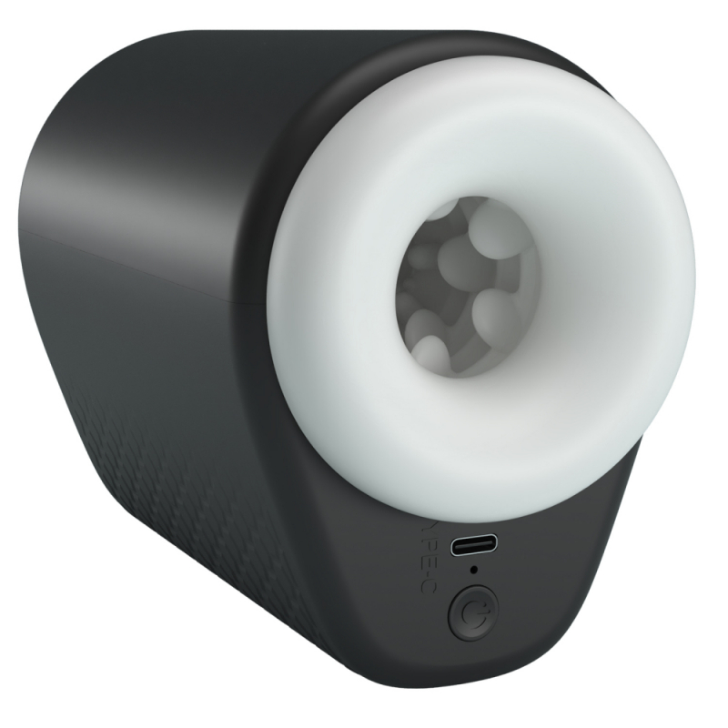 Мега мастурбатор с вибрацией и возвратно-поступательными движениями "Pretty Love DJ Girl" 